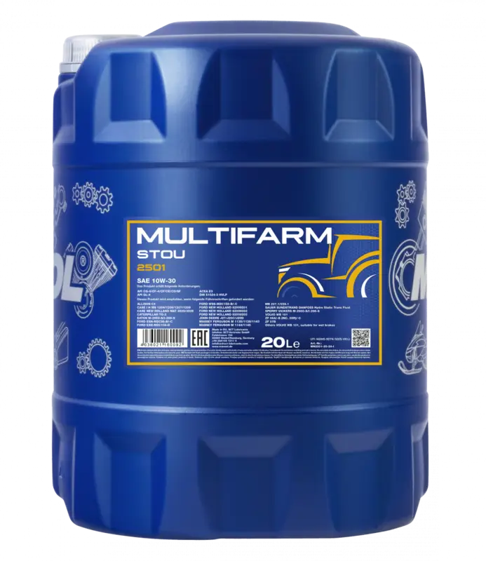 Ulei 10W30 Multifarm STOU Mannol 20L