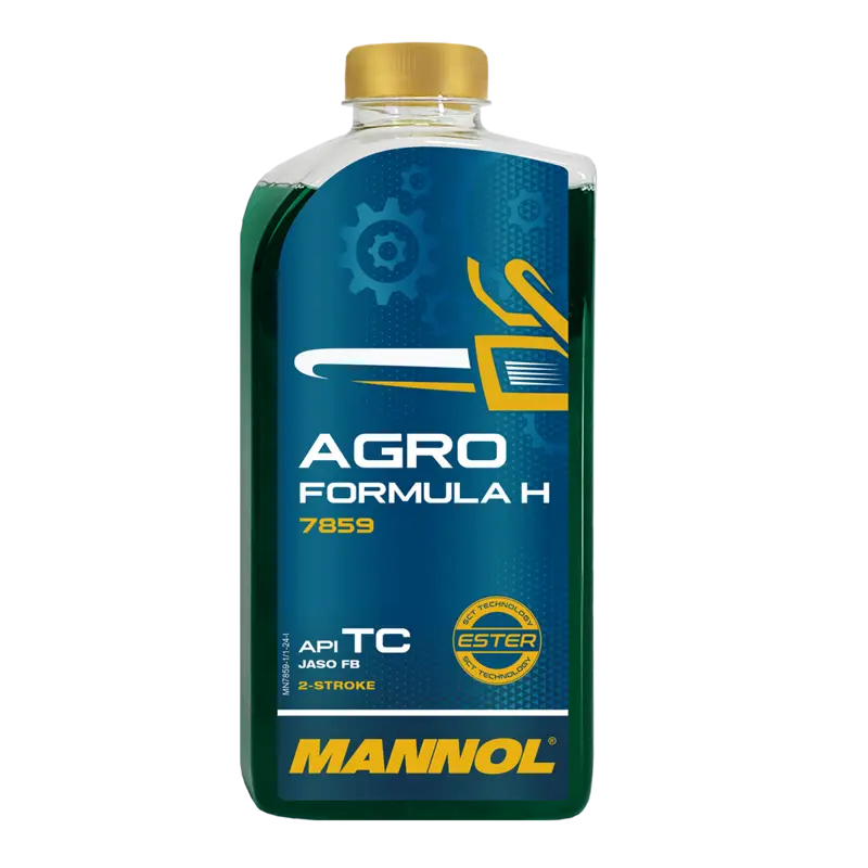 Ulei 2T Mannol agro formula H 1L compatibil HUSQVARNA 1L