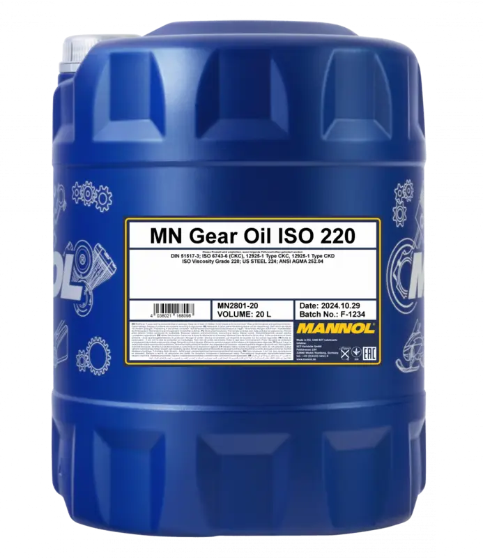 Ulei CLP ISO 220 transmisie industriala Mannol 20L
