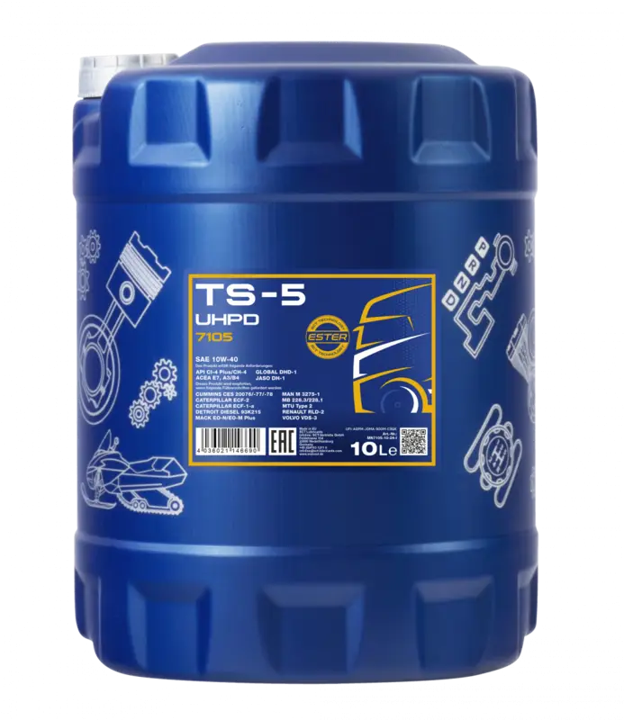 Ulei motor 10W40 Mannol TS-5 UHPD Extra 10L