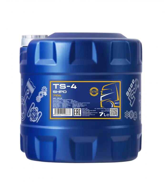 Motor Ulei 15W40 Mannol TS-4 SHPD API CI-4 Plus 45.000 km 7L