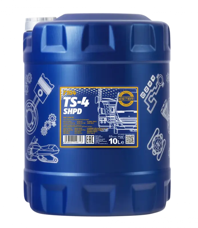 Motor Ulei 15W40 Mannol TS-4 SHPD API CI-4 Plus 45.000 km 10L