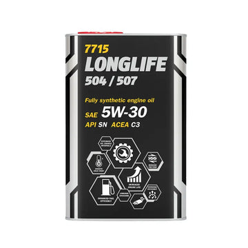 Ulei motor aprobat VW 5W30 Mannol 504/507 Longlife 5L ambalaj special Metalic