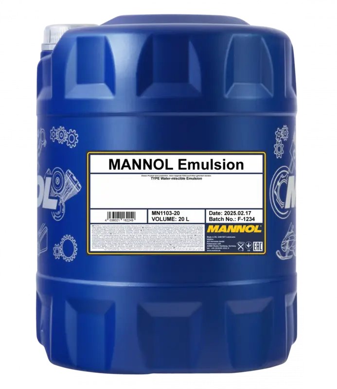 Ulei prelucrare metale emulsie de racire Mannol Emulsion 20L