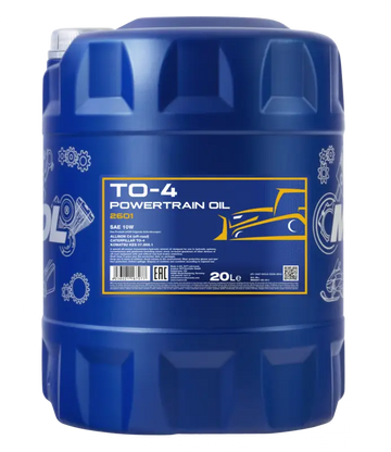 Ulei TO-4 SAE 10W Powertrain Oil Mannol 20L - compatiibil Cat TDTO TO-4